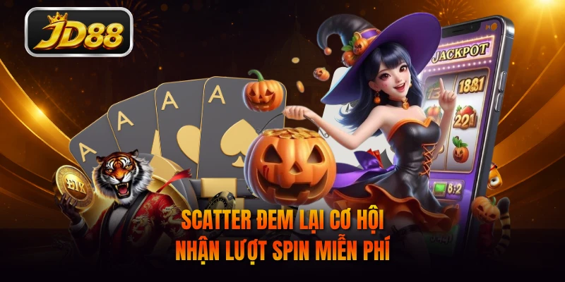 Scatter đem lại cơ hội nhận lượt spin miễn phí