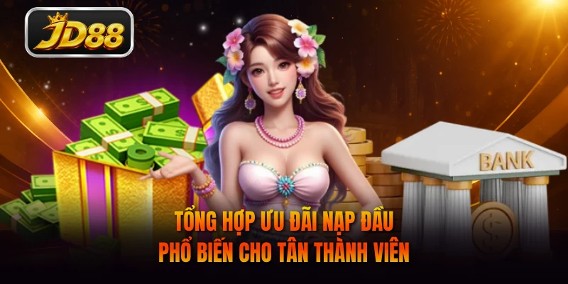 Tổng hợp ưu đãi nạp đầu phổ biến cho tân thành viên